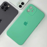 Чехол Silicone Case Full Camera на iPhone 12 Spearmint Чехол Silicone Case Full Camera на iPhone 12 Spearmint